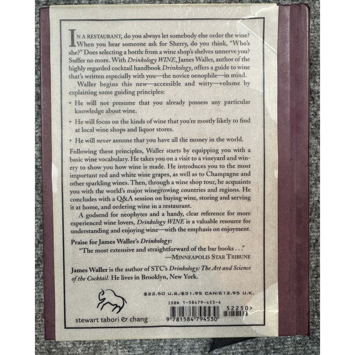 Drink.ol.o.gy Wine A Guide to the Grape by James Waller (Hardcover) - Image 2