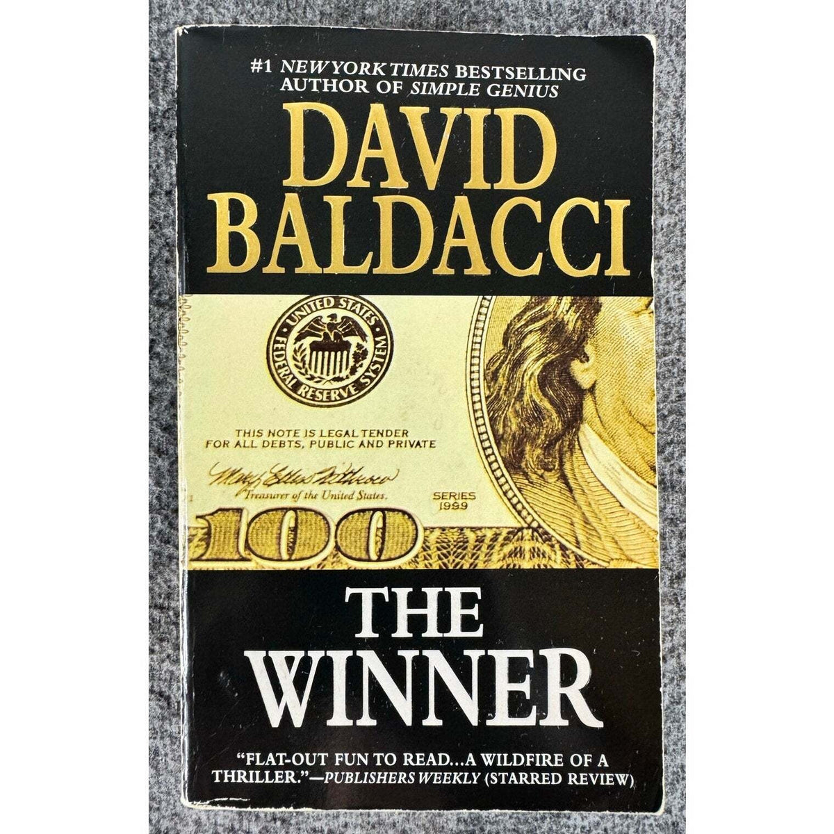 The Winner by David Baldacci (Paperback) - Image 1