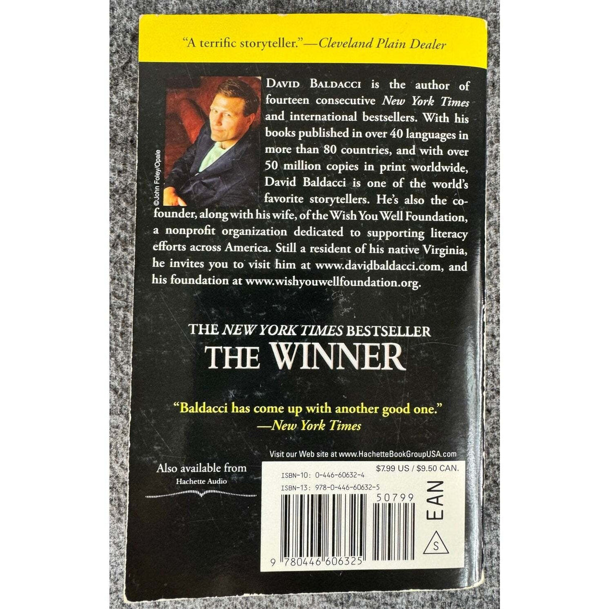 The Winner by David Baldacci (Paperback) - Image 2