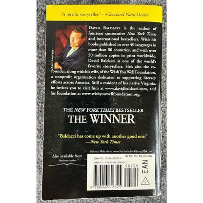 The Winner by David Baldacci (Paperback) - Image 2