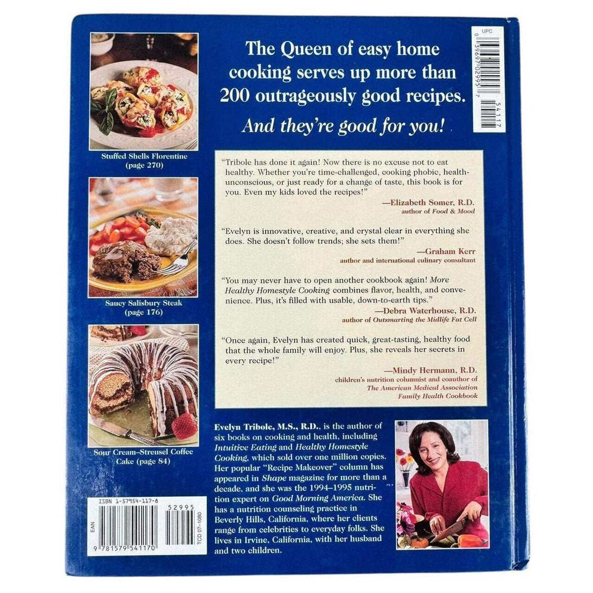 Healthy Homestyle Cooking by Evelyn Tribole, M.S., R.D. (Hardcover) - Image 2