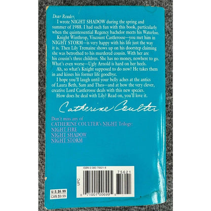 Night Shadow by Catherine Coulter (Paperback) - Image 2