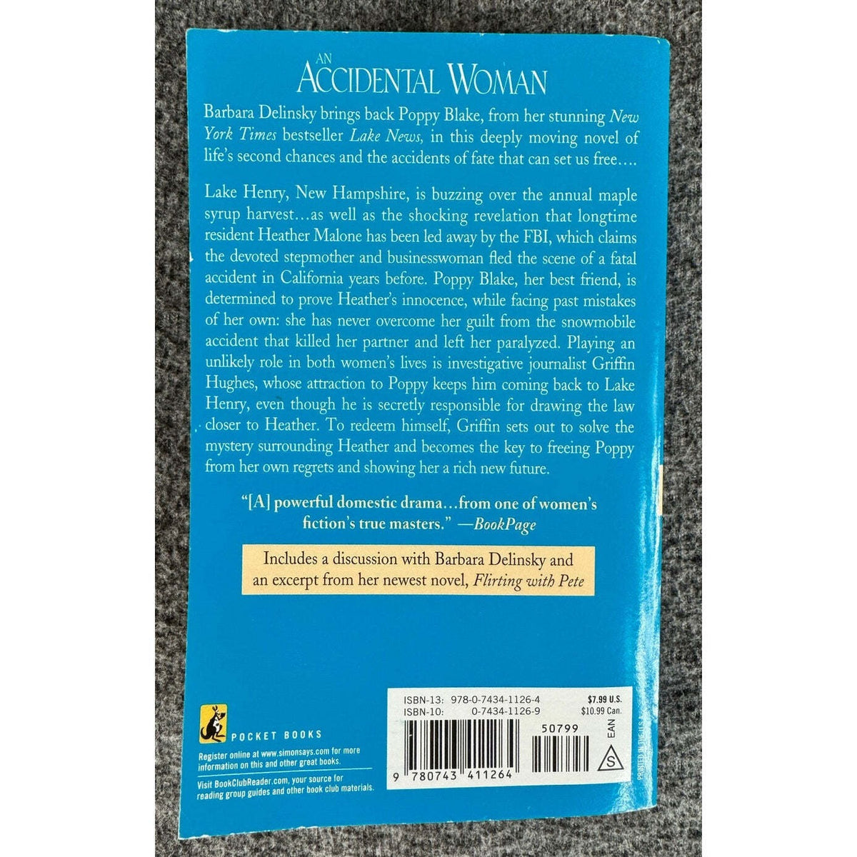 An Accidental Woman by Barbara Delinsky (Paperback) - Image 2