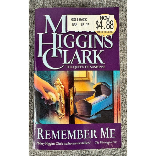 Remember Me by Mary Higgins Clark (Paperback) - Image 1