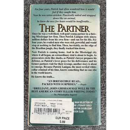The Partner by John Grisham (Paperback) - Image 2