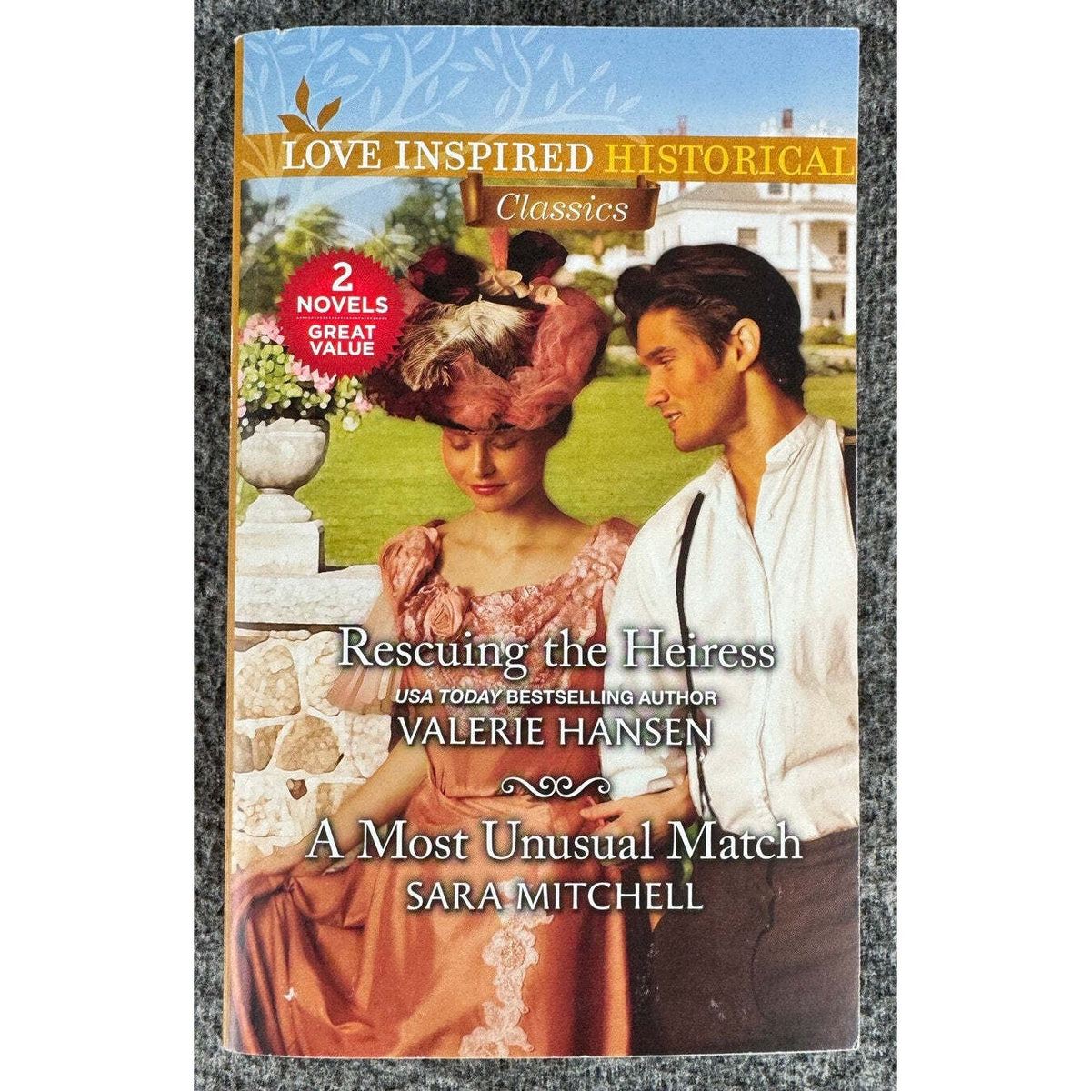 Rescuing the Heiress by Hansen / A Most Unusual Match by Mitchell (Paperback) - Image 1
