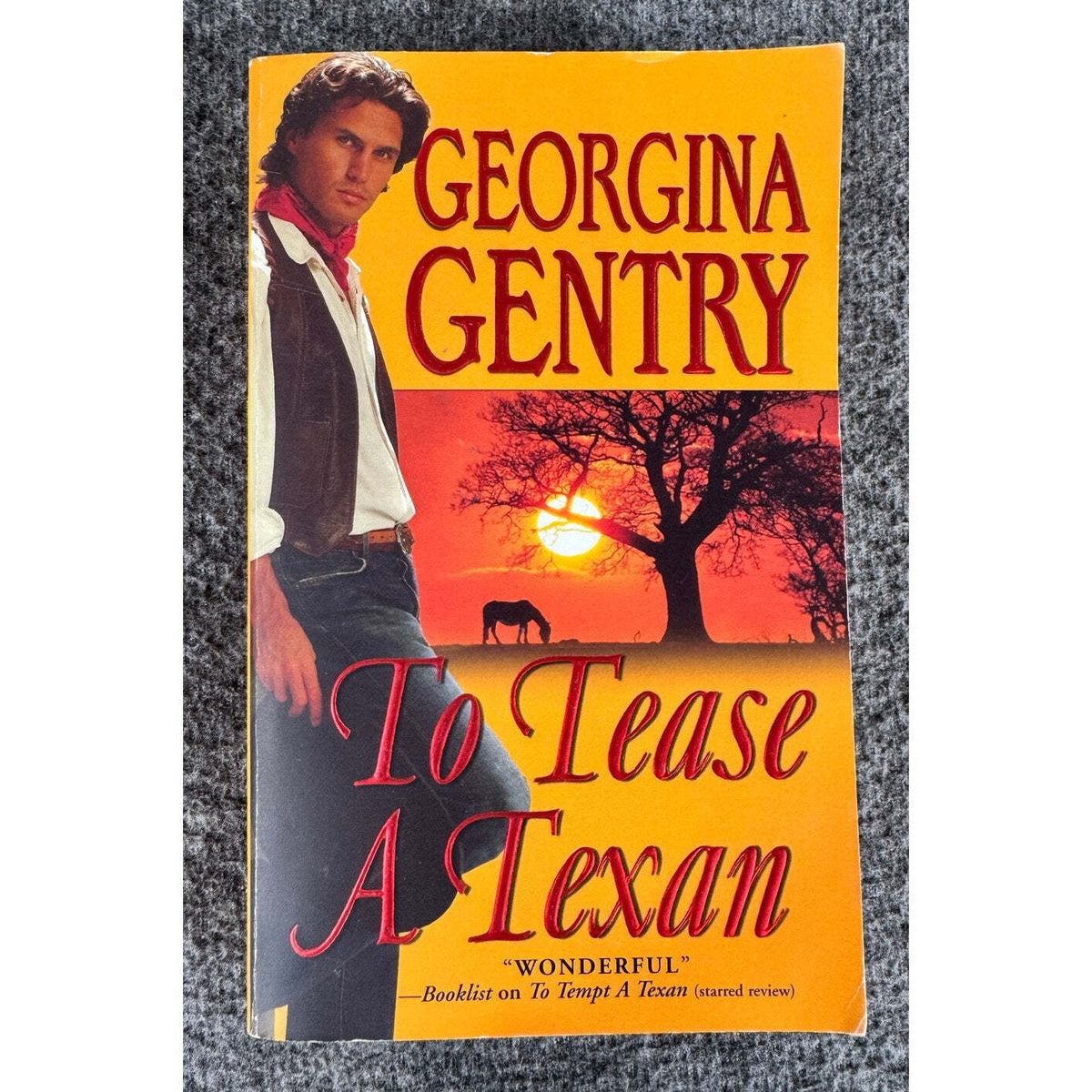 To Tease a Texan by Georgina Gentry (Paperback) - Image 1
