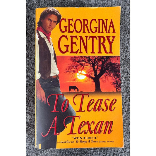 To Tease a Texan by Georgina Gentry (Paperback) - Image 1