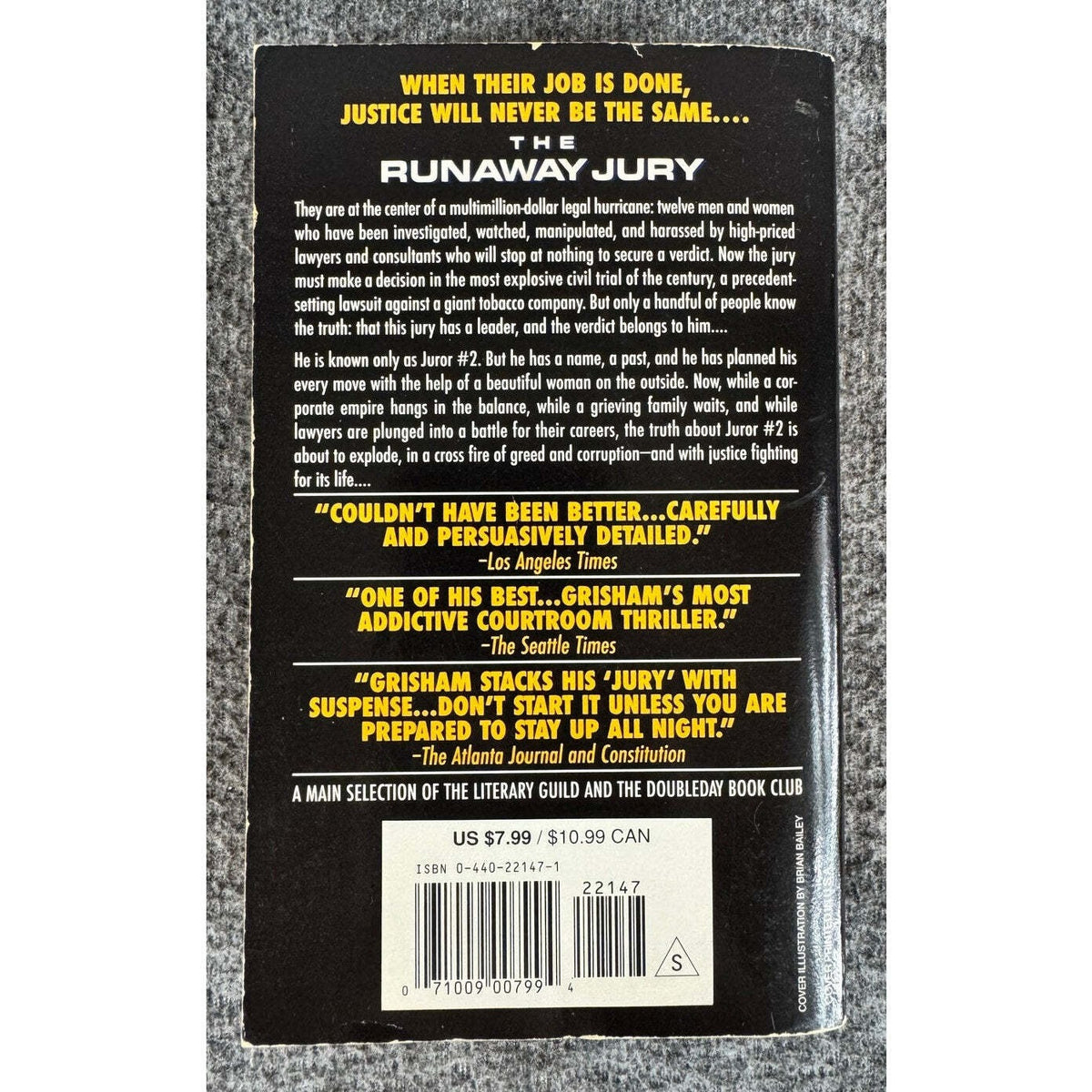 The Runaway Jury by John Grisham (Paperback) - Image 2