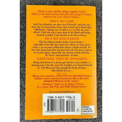 To Tease a Texan by Georgina Gentry (Paperback) - Image 2