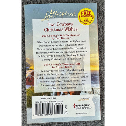 Yuletide Cowboys by Deb Kastner & Arlene James (Paperback) - Image 2