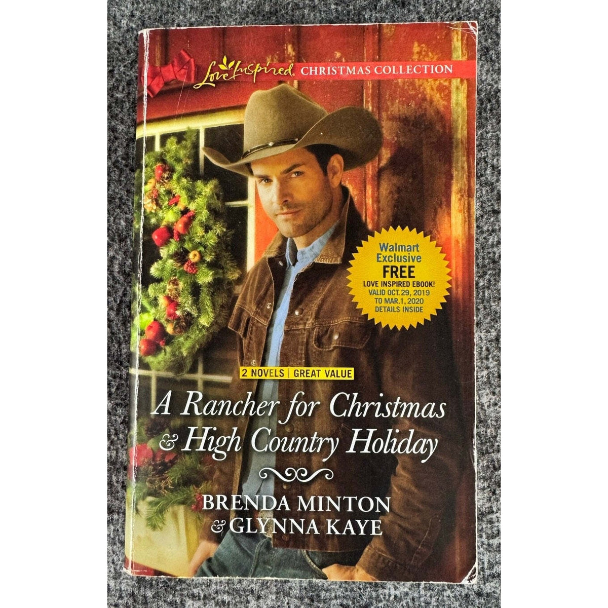 A Rancher for Christmas / High Country Holiday by Minton / Kaye (Paperback) - Image 1
