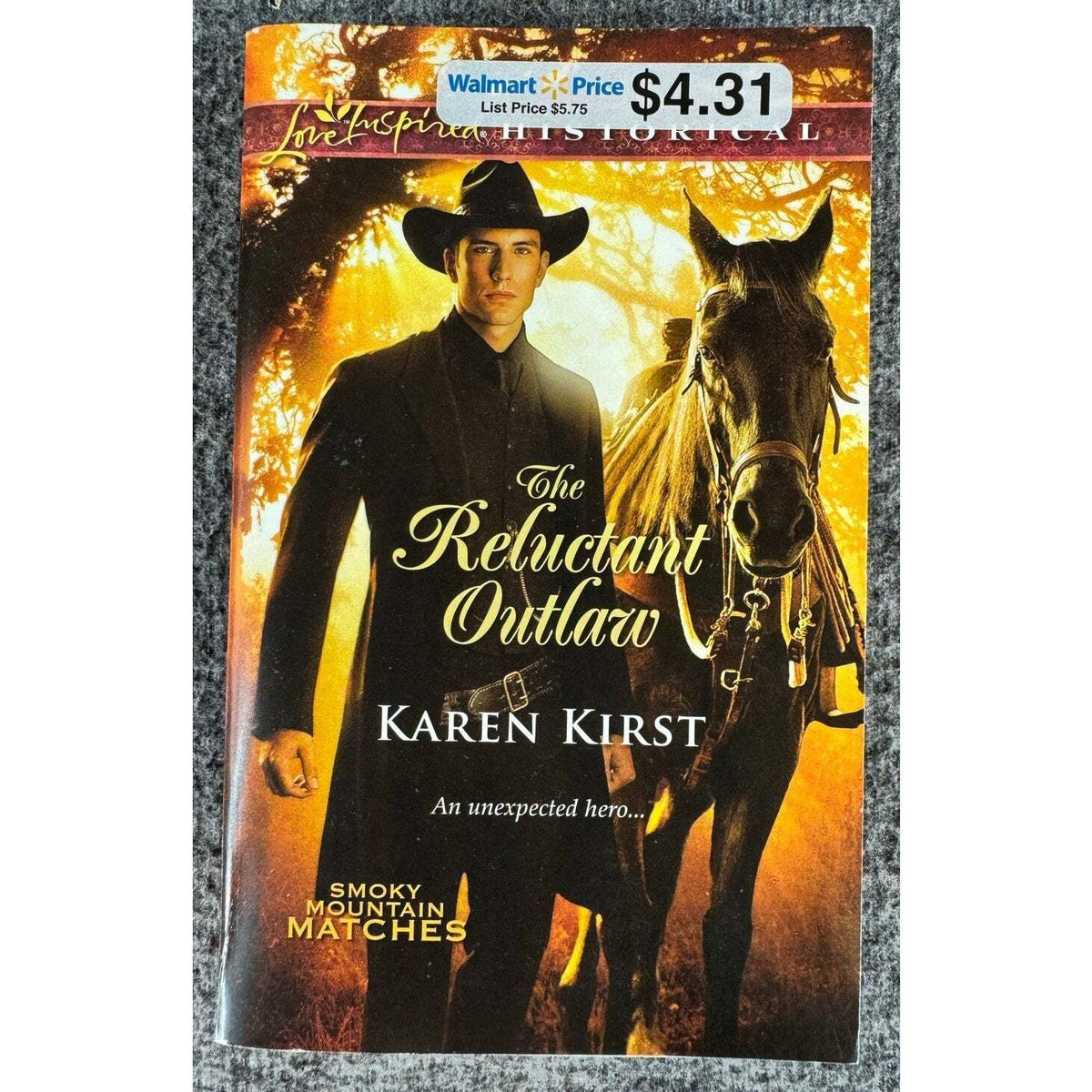The Reluctant Outlaw by Karen Kirst (Paperback) - Image 1