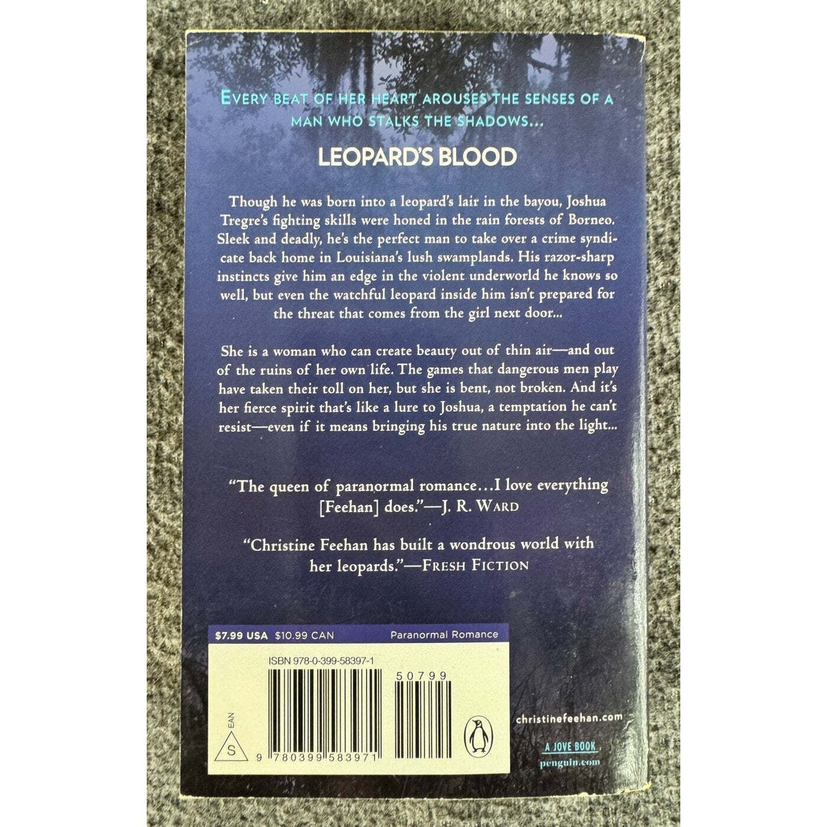 Leopard's Blood by Christine Feehan (Paperback) - Image 2
