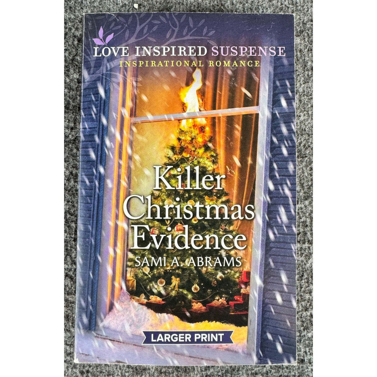 Killer Christmas Evidence by Sami A. Abrams (Paperback) (Large Print) - Image 1