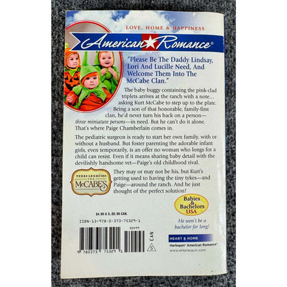 The Triplets' First Thanksgiving by Cathy Gillen Thacker (Paperback) - Image 2