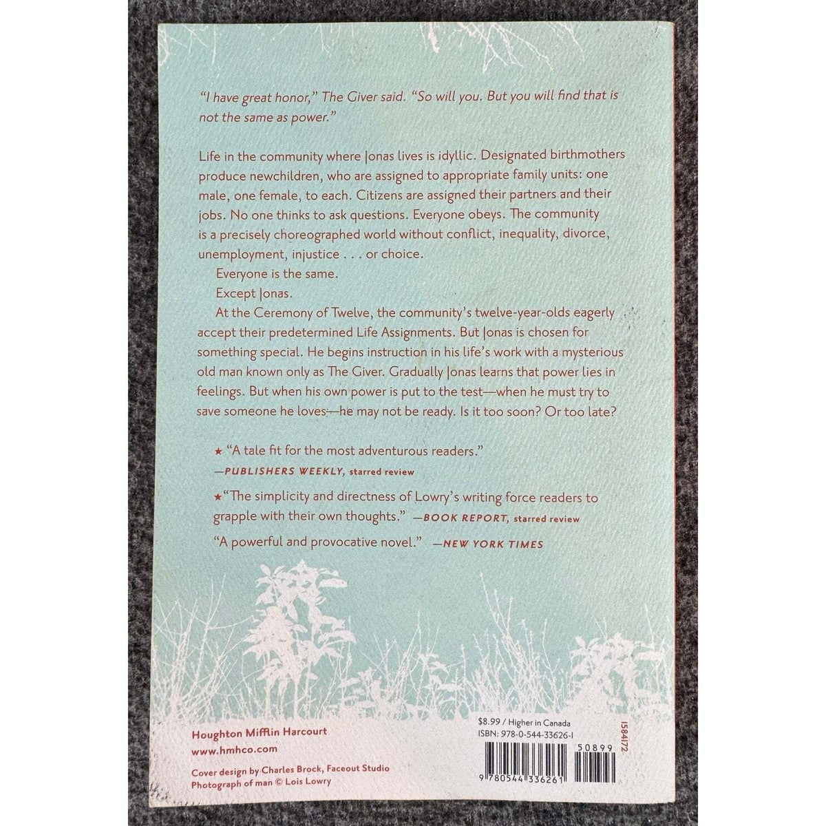 The Giver by Lois Lowry (Paperback) - Image 2