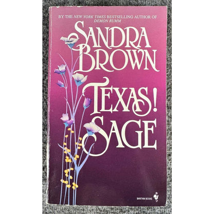 Texas! Sage by Sandra Brown (Paperback) - Image 1