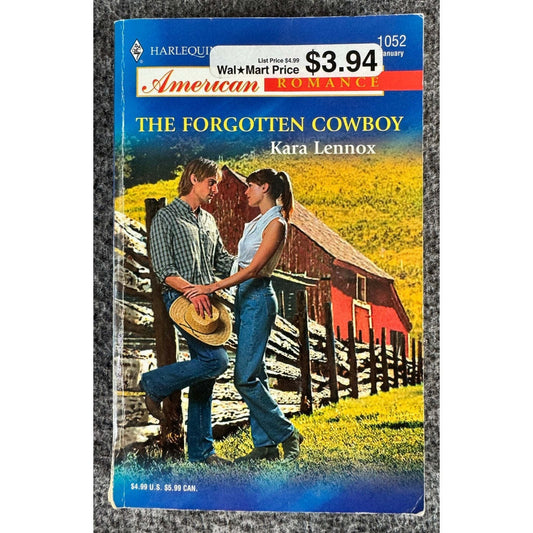The Forgotten Cowboy by Kara Lennox (Paperback) - Image 1