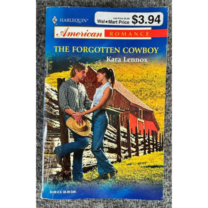 The Forgotten Cowboy by Kara Lennox (Paperback) - Image 1