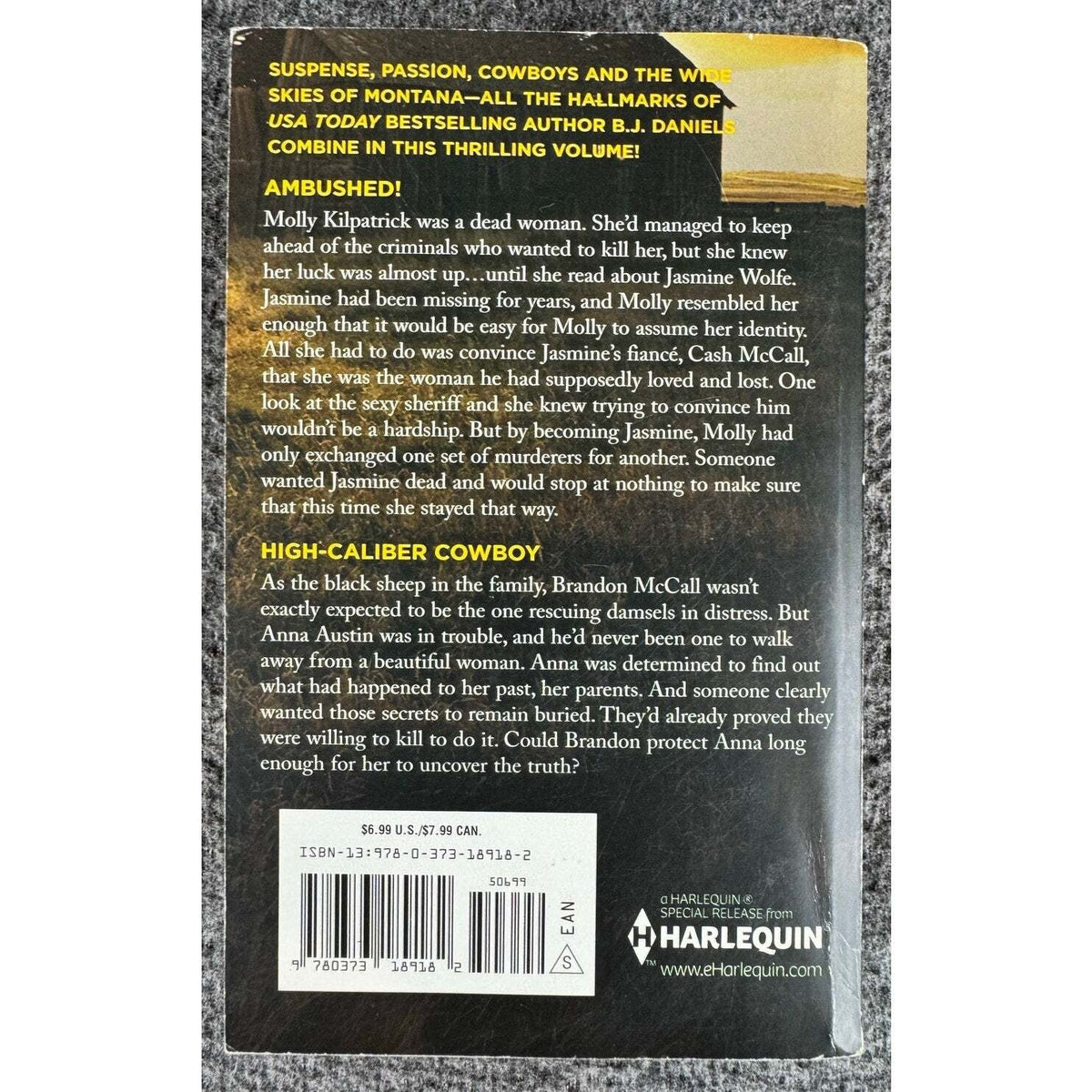 Double Play by B.J. Daniels (Paperback) - Image 2