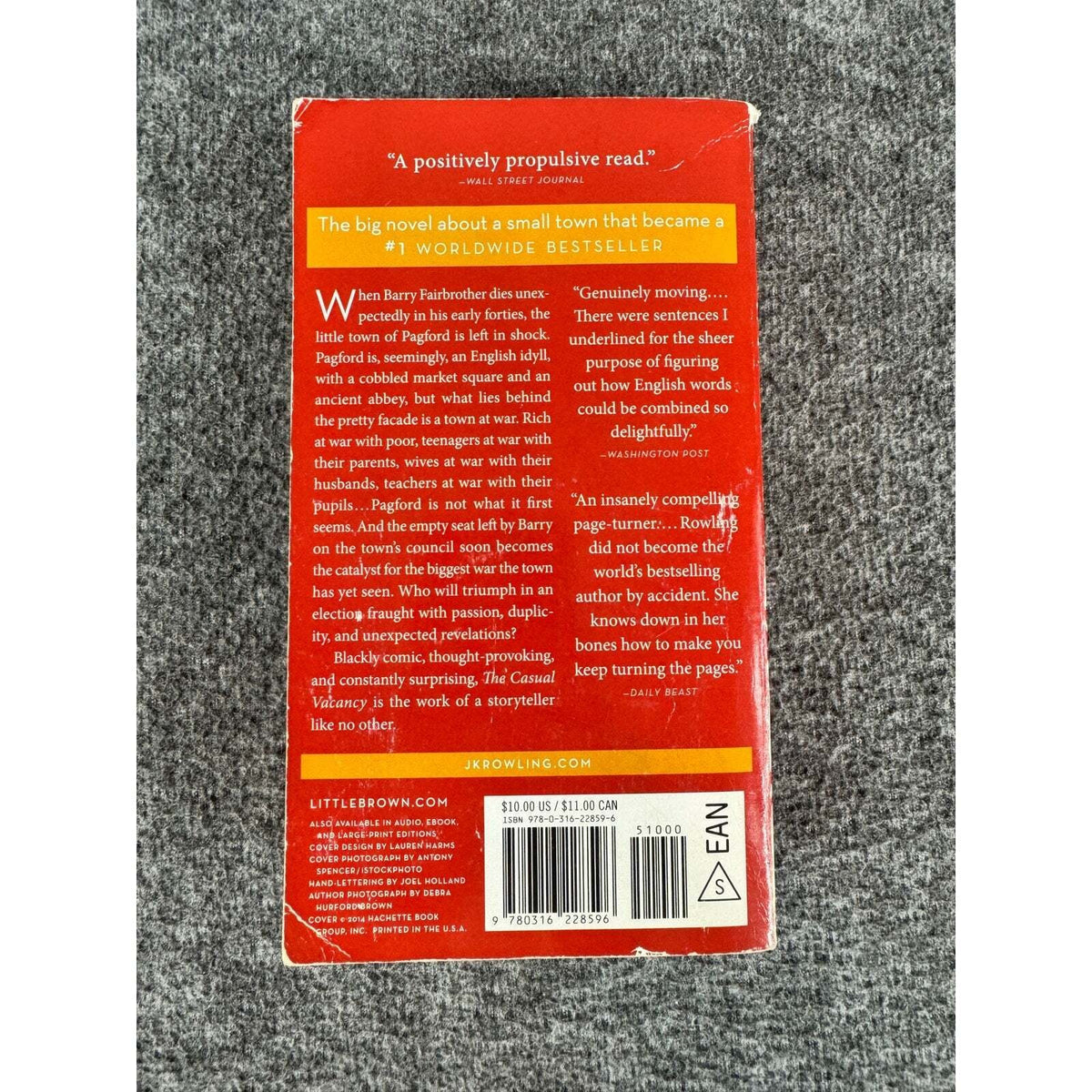 The Casual Vacancy by J.K. Rowling (Paperback) - Image 2