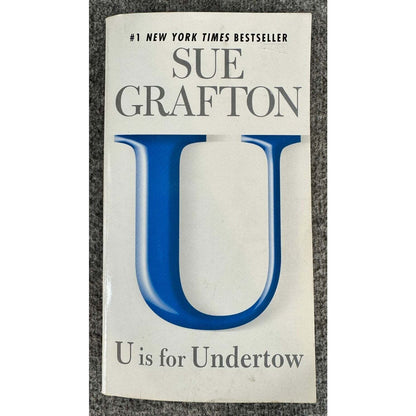 U is for Undertow by Sue Grafton (Paperback) - Image 1