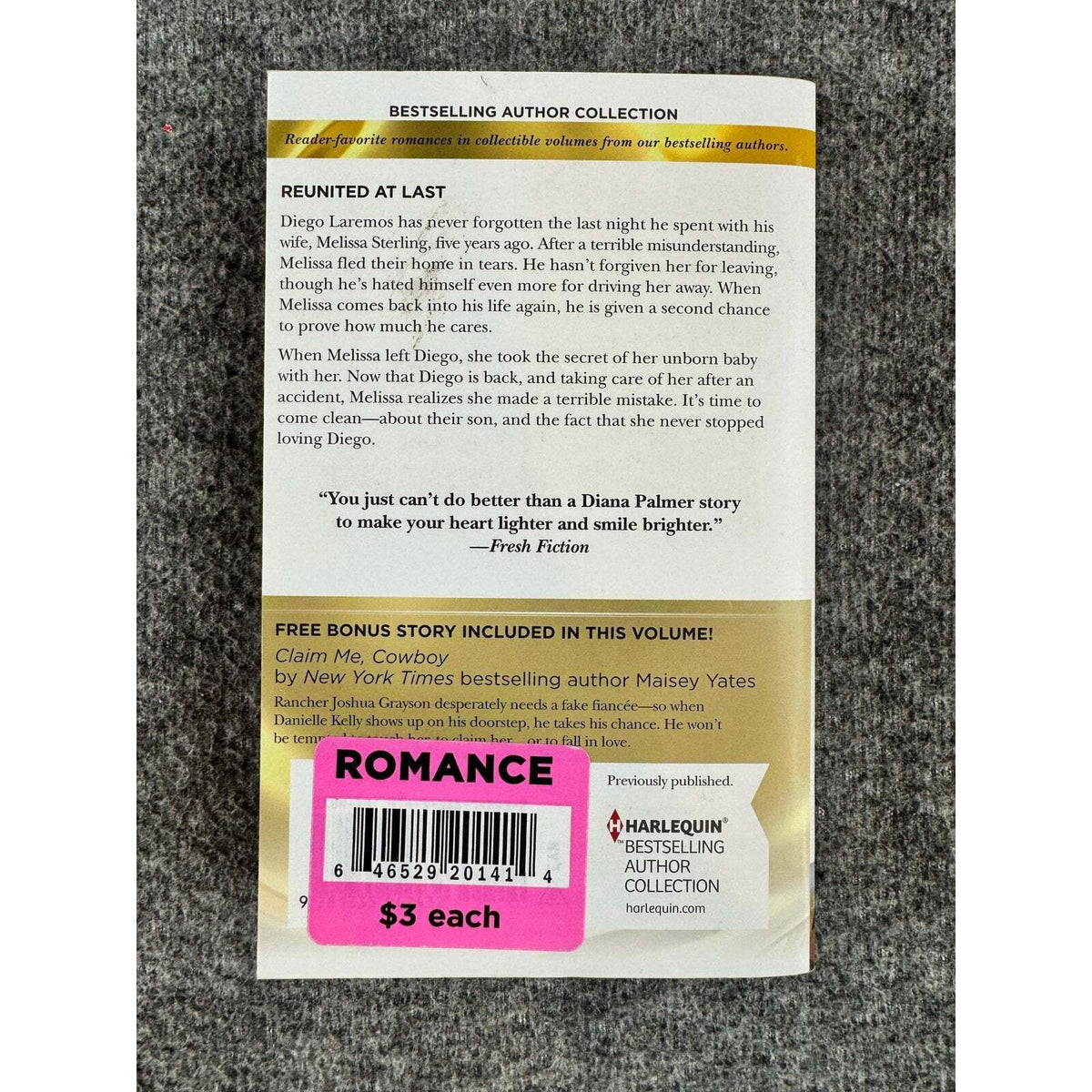 Enamored & Claim Me, Cowboy by Diana Palmer and Maisey Yates (Paperback) - Image 2