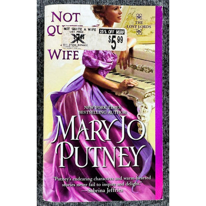 Not Quite a Wife by Mary Jo Putney (Paperback) - Image 1