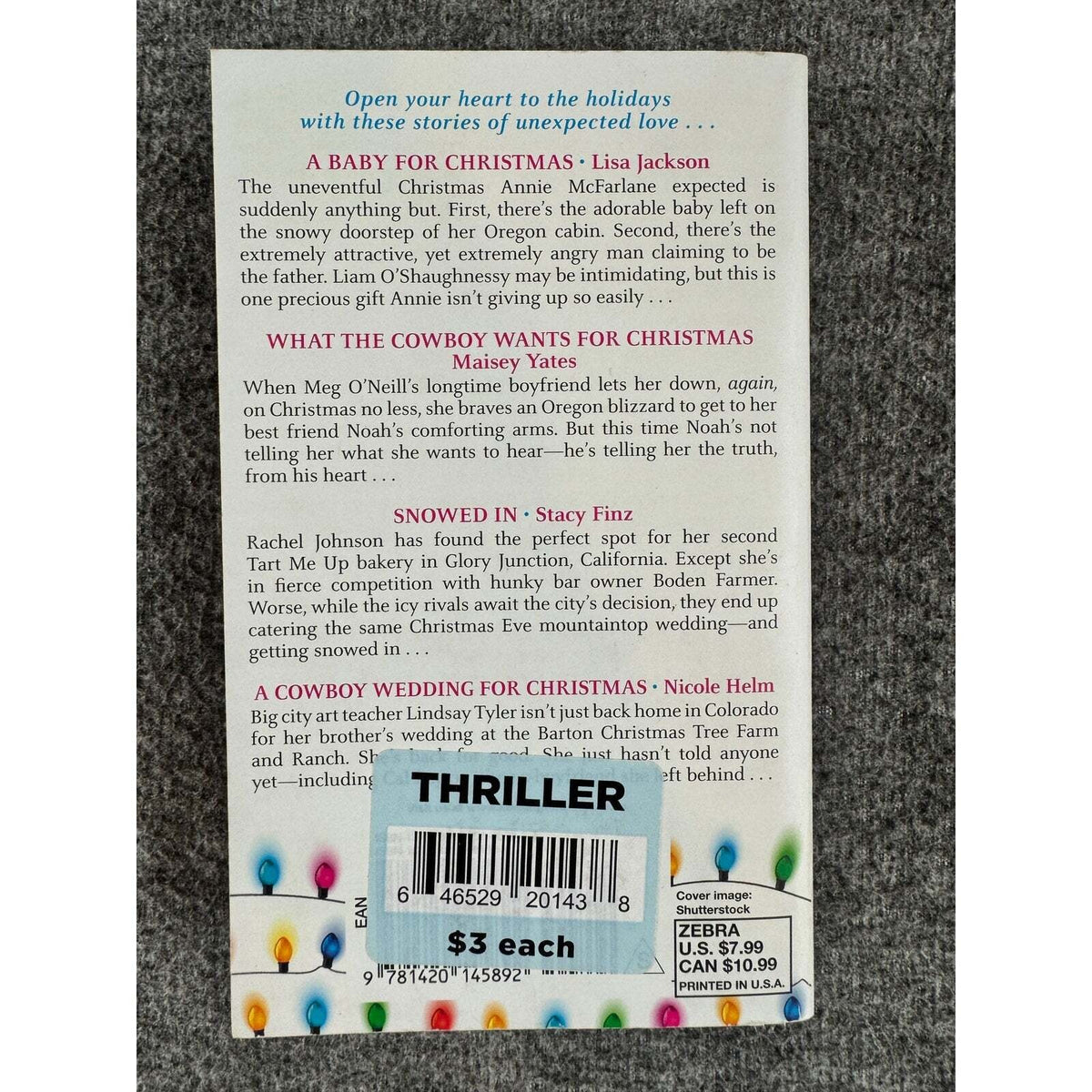 Santa's on His Way by Lisa Jackson, Maisey Yates & Stacy Finz (Paperback) - Image 2