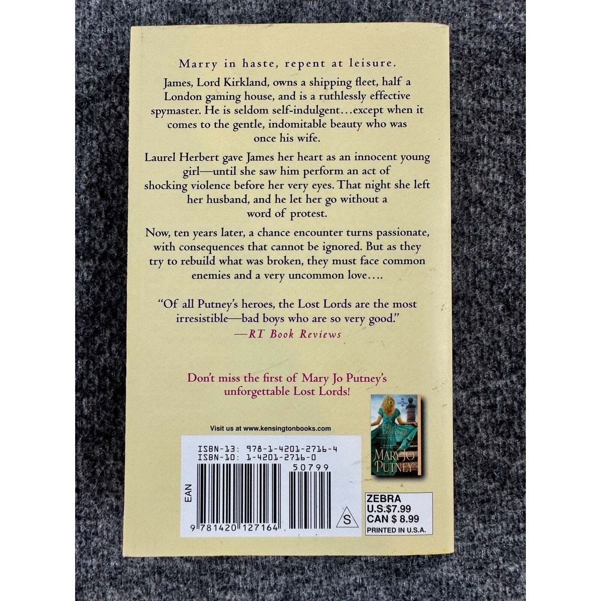 Not Quite a Wife by Mary Jo Putney (Paperback) - Image 2