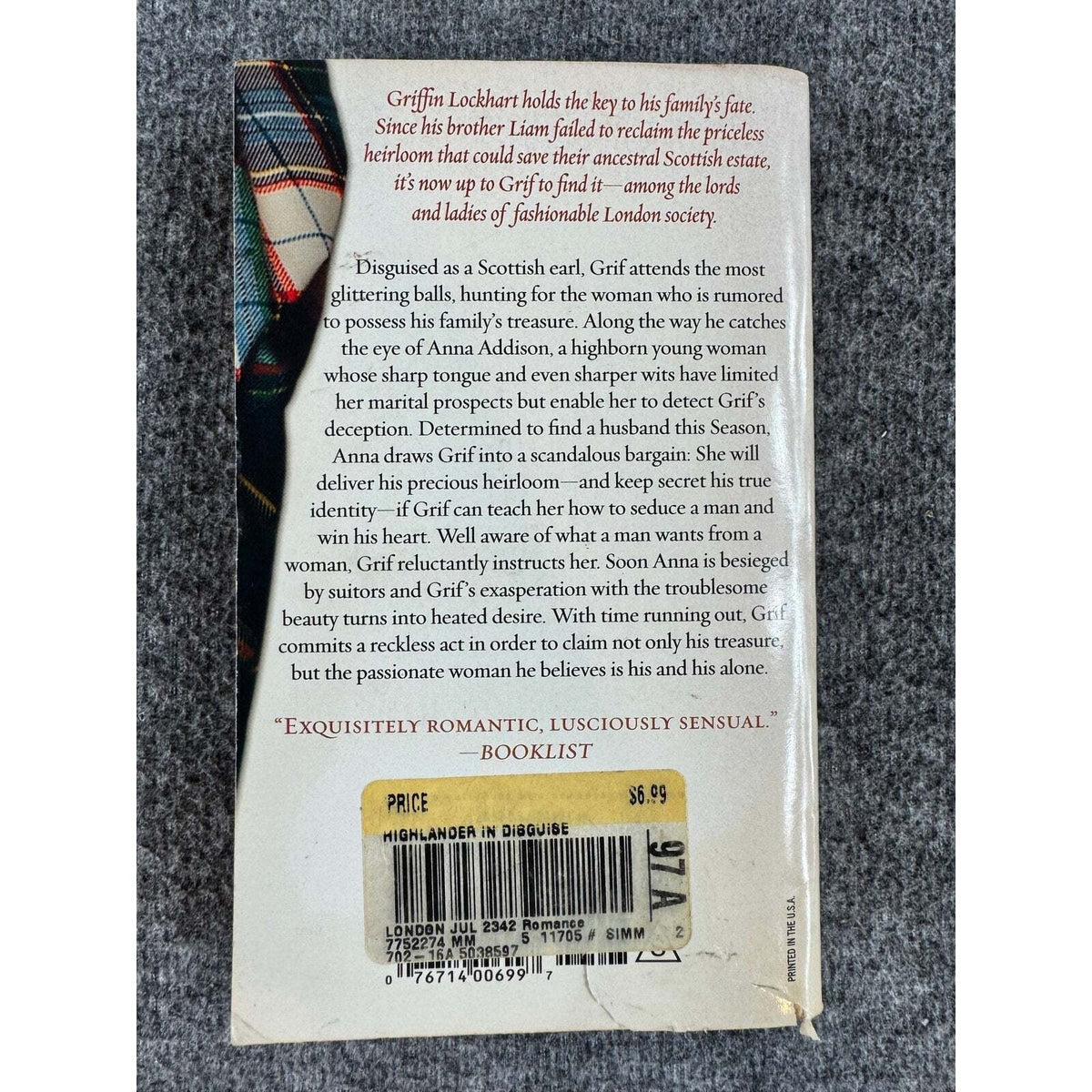 Highlander in Disguise by Julia London (Paperback) - Image 2
