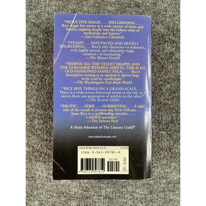 Lasher by Anne Rice (Paperback) - Image 2