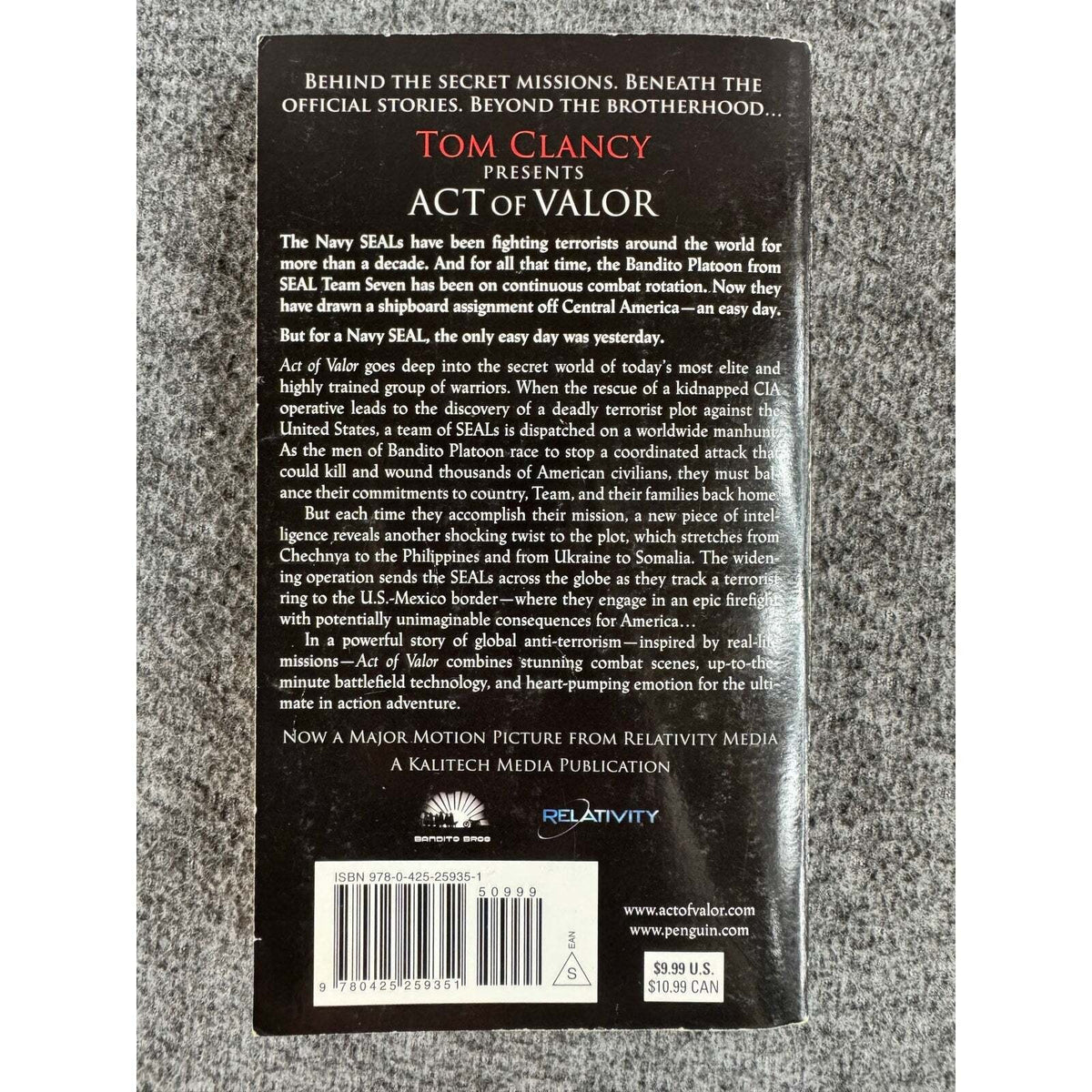 Tom Clancy Presents: Act of War by Dick Couch & George Galdorisi (Paperback) - Image 2