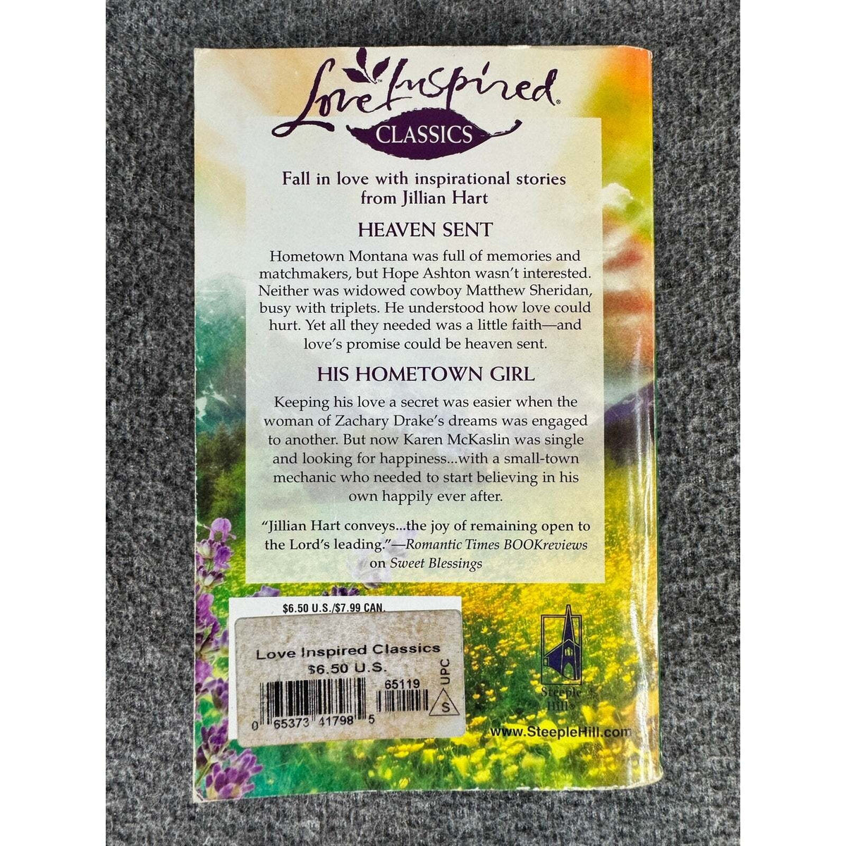 Heaven Sent / His Hometown Girl by Jillian Hart (Paperback) - Image 2