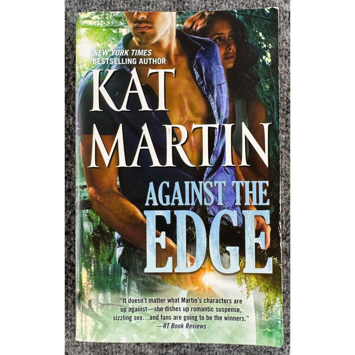 Against the Edge by Kat Martin (Paperback) - Image 1
