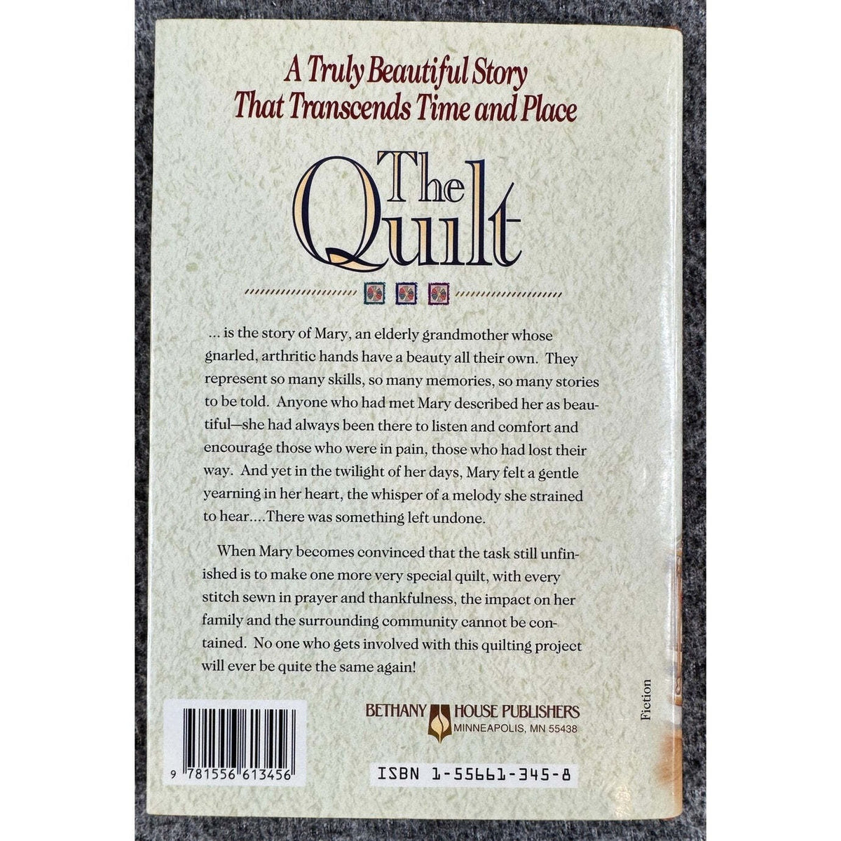 The Quilt by T. Davis Bunn (Hardcover) - Image 2
