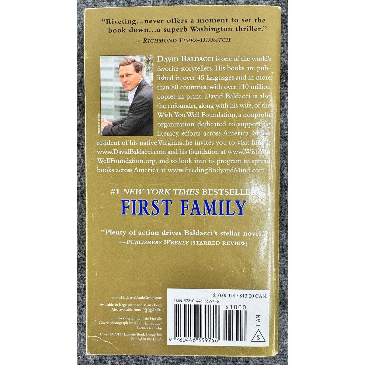 First Family by David Baldacci (Paperback) - Image 2