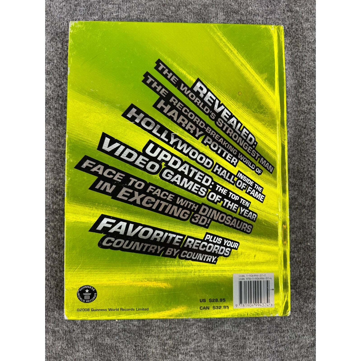 Guinness World Records 2009 by Craig Glenday (Hardcover) - Image 2