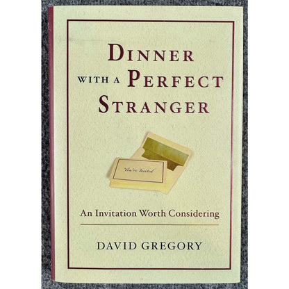 Dinner with a Perfect Stranger by David Gregory (Hardcover) - Image 1