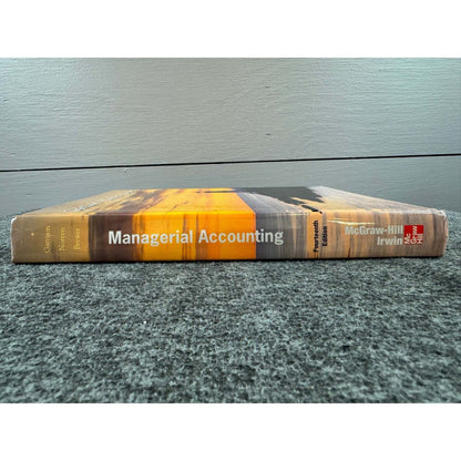 Managerial Accounting by Garrison, Noreen, and Brewer (Hardcover) - Image 3