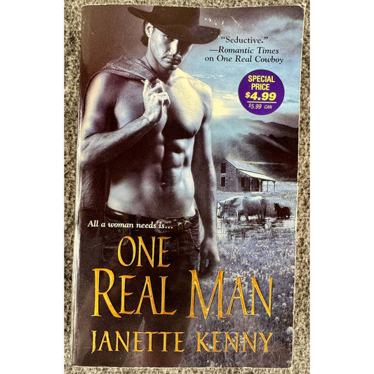 One Real Man by Janette Kenny (Paperback) - Image 1