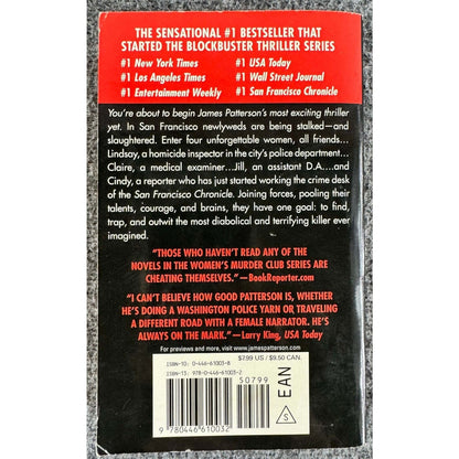 1st to Die by James Patterson (Paperback) - Image 2