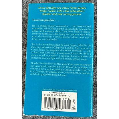 Master of Temptation by Nicole Jordan (Paperback) - Image 2
