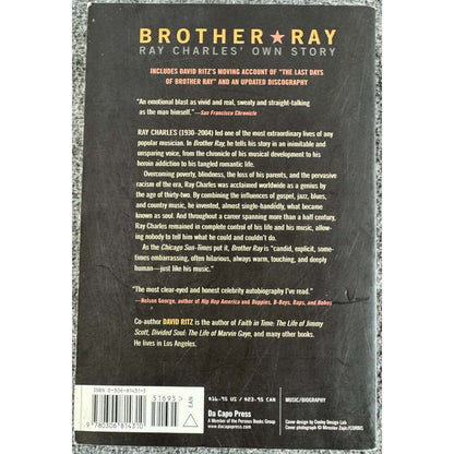 Brother Ray: Ray Charles' Own Story by Ray Charles, David Ritz (Paperback) - Image 2
