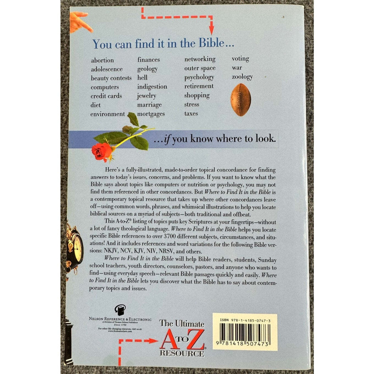 Where to Find It In The Bible by Ken Anderson (Paperback) - Image 2