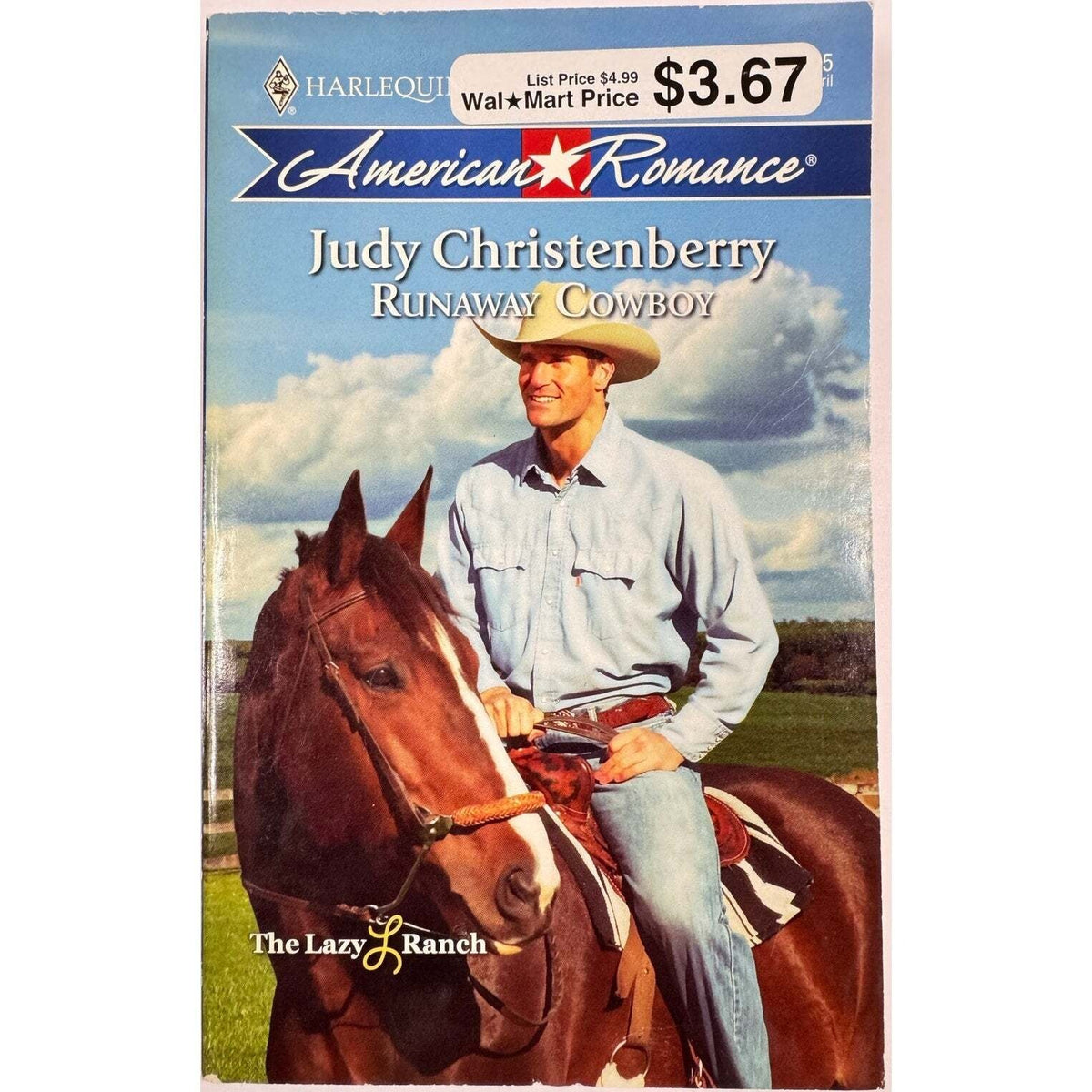 Runaway Cowboy by Judy Christenberry (Paperback) - Image 1