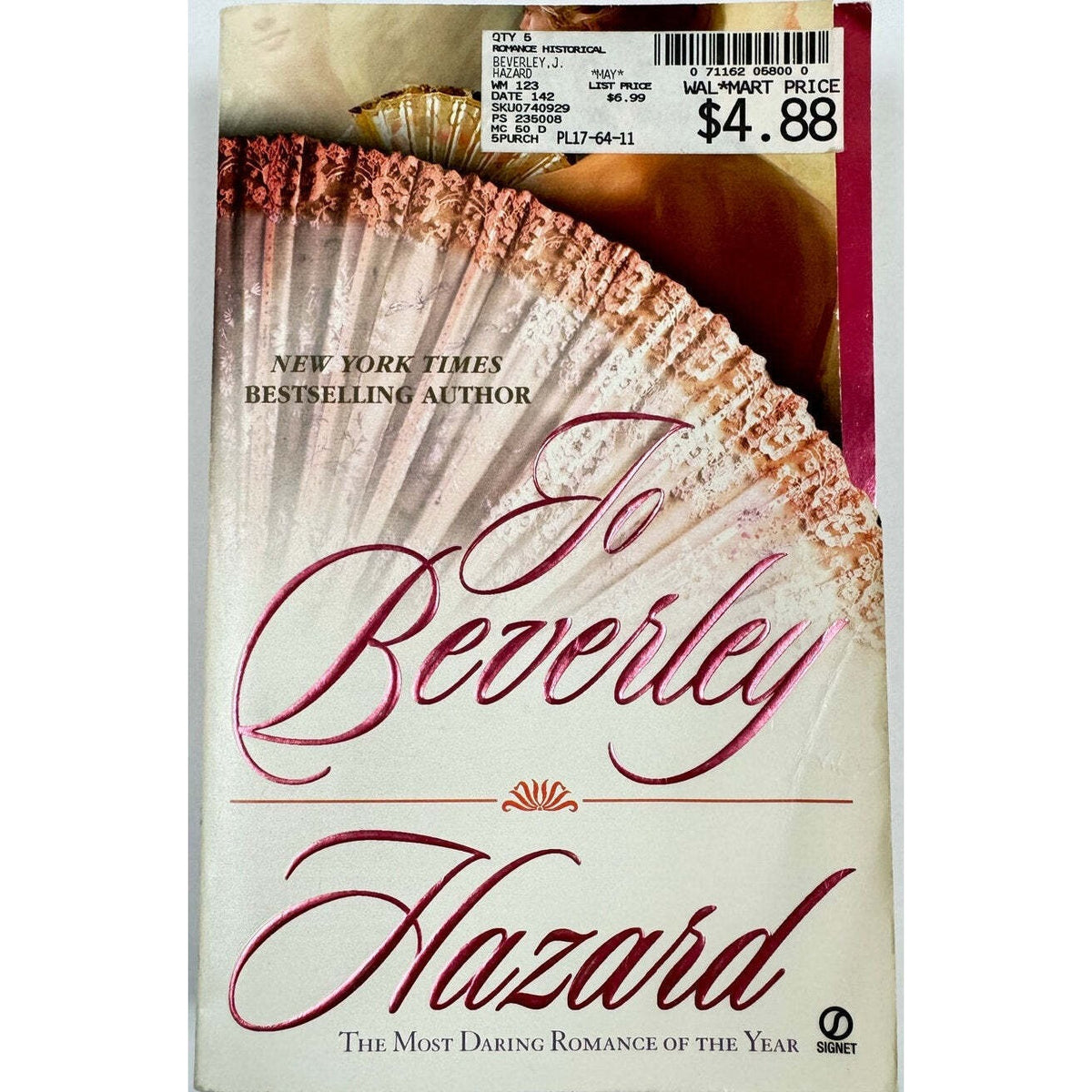 Hazard by Jo Beverley (Paperback) - Image 1