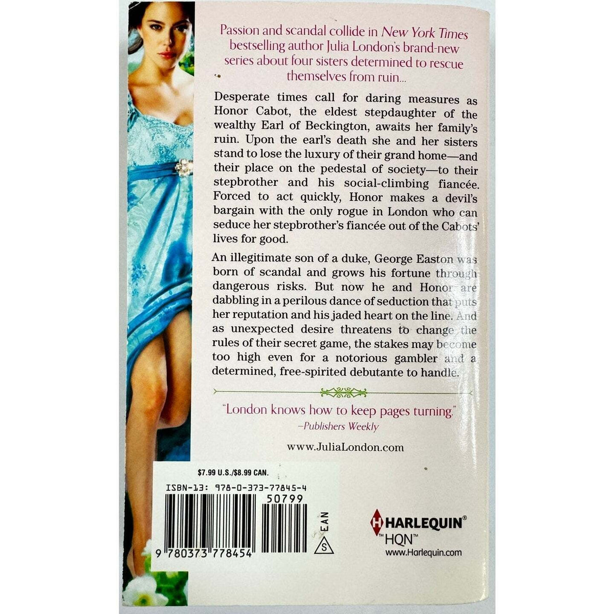 The Trouble with Honor by Julia London (Paperback) - Image 2