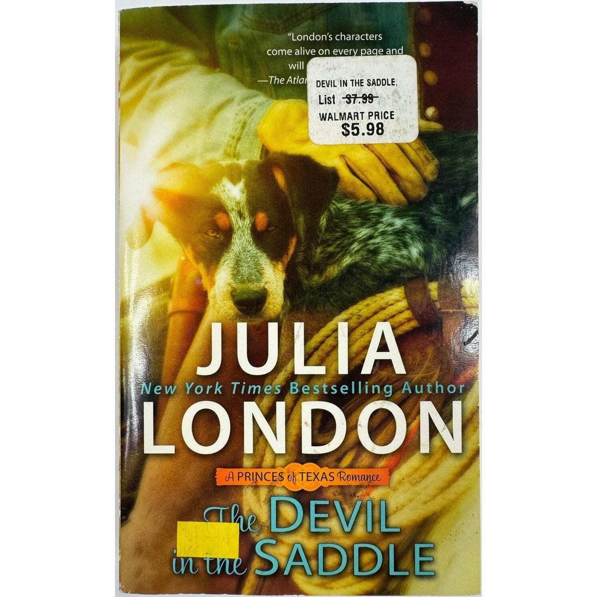 The Devil in the Saddle by Julia London (Paperback) - Image 1